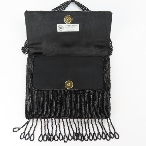 La Regale Fully Beaded Purse Clutch Wristlet - Picture 9 of 11